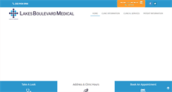 Desktop Screenshot of lakesboulevardmedical.com